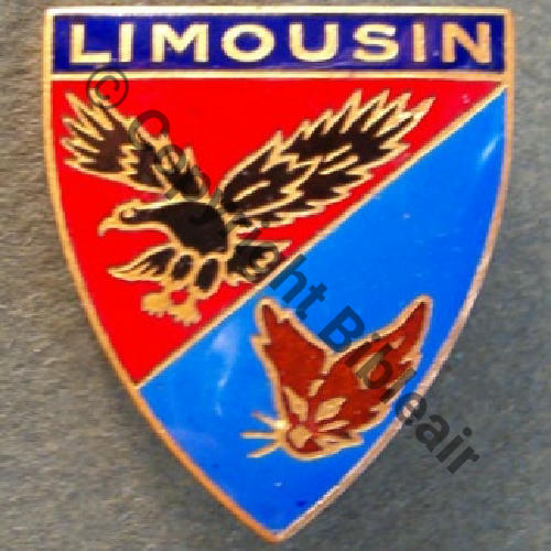 A0513 EC.1.9 LIMOUSIN LAHR METZ  DrPNOM Dep+Bol Guilloche vrac SNH No243 sur Bol Src.demar34 15Eur10.09 